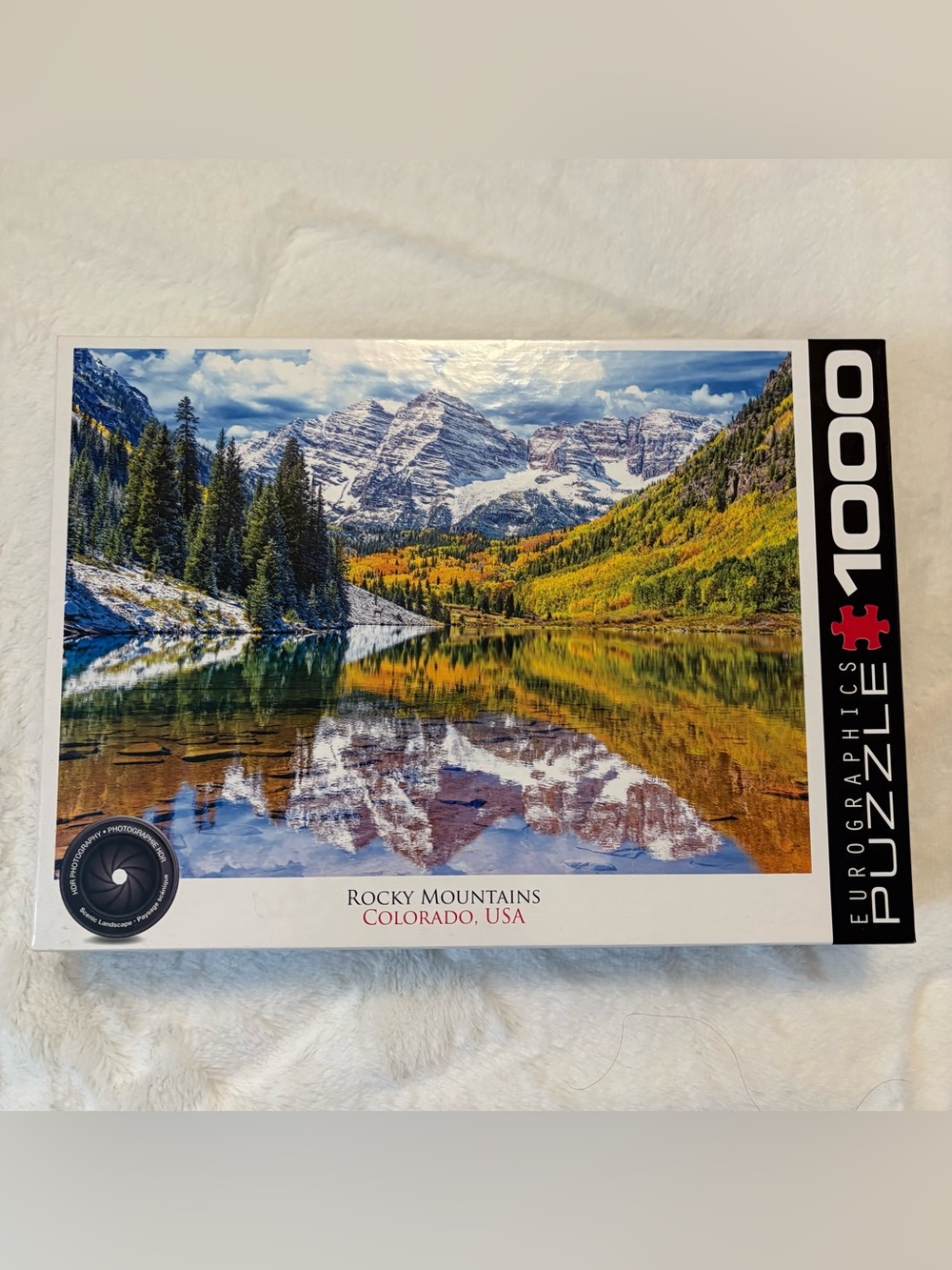 Eurographics 1000-Piece Rocky Mountains Puzzle